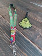Grinch keychain sleutelhanger tag koffer kerst, Ophalen of Verzenden, Nieuw