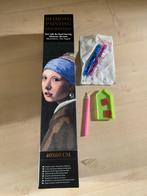 Diamond Painting bekend kunstwerk, Meisje met de parel, Ophalen, Gebruikt, Knutselwerk