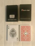 Poker Club Speelkaarten - Nieuw in Plastic, Vijf spelers of meer, Ophalen of Verzenden, Nieuw, Poker Club