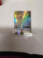 Pokemon reshiram charizard gx regenboog, Hobby en Vrije tijd, Verzamelkaartspellen | Pokémon, Verzenden, Zo goed als nieuw, Losse kaart