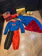 Pietenpak maat 122 club van Sinterklaas blauw rood set, Ophalen of Verzenden