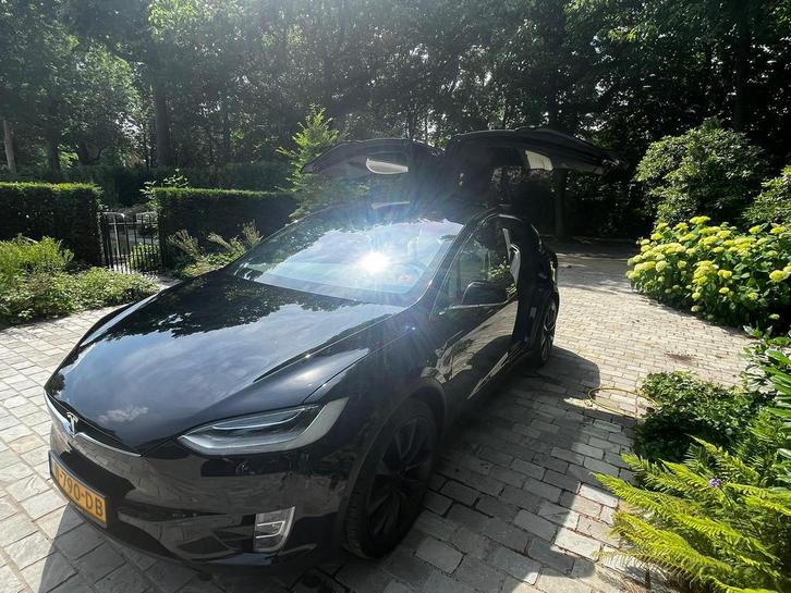 Tesla Model X 2020 Ludicrous, Auto's, Tesla, Particulier, Model X, 360° camera, 4x4, ABS, Achteruitrijcamera, Adaptieve lichten