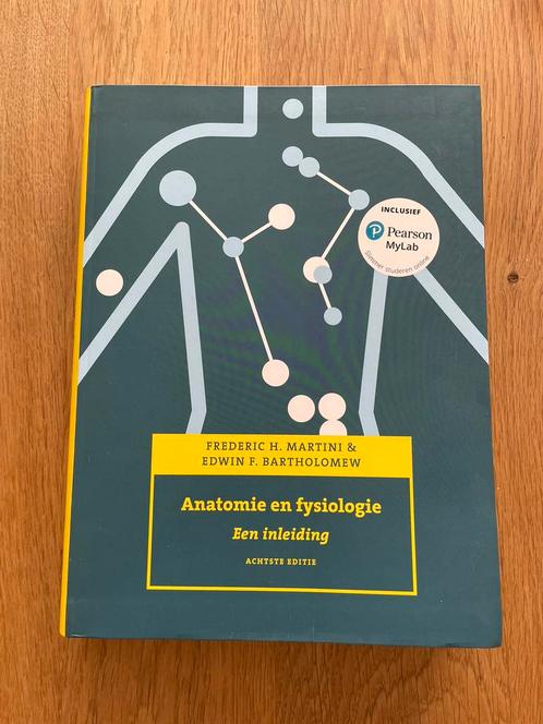 Anatomie en fysiologie, 8e editie met MyLab NL, Boeken, Schoolboeken, Zo goed als nieuw, Nederlands, Overige niveaus, Ophalen of Verzenden
