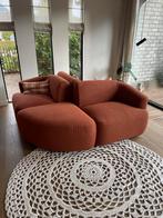 Handgemaakt wit rond vloerkleed, Huis en Inrichting, Wit, 150 tot 200 cm, Rond, Ophalen of Verzenden