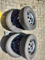 VW Polo 2006 stalen velgen met banden 195/65/R15, Ophalen of Verzenden, Gebruikt