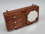 Vintage houten Art Deco kastje medicijnkastje hout, Antiek en Kunst, Ophalen of Verzenden