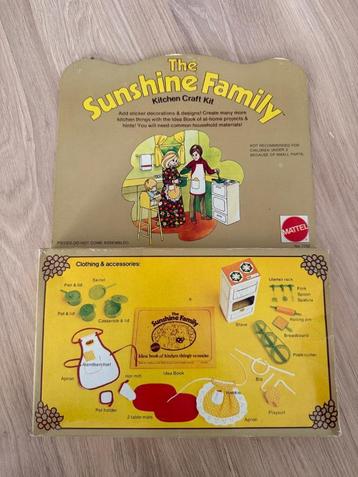 The Sunshine Family kitchen craft kit (Mattel) (jaren ’70) beschikbaar voor biedingen