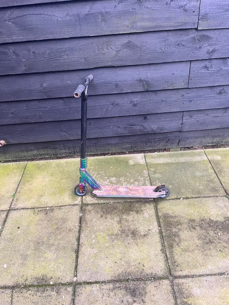 Stuntstep skate pro olie kleur, Fietsen en Brommers, Steps, Ophalen, Zo goed als nieuw, Gewone step