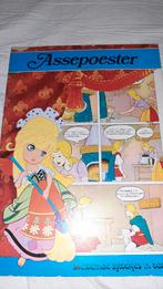 OUDE STRIP Assepoester stripboek Klassiek sprookje in beeld!, Eén stripboek, Ophalen of Verzenden, Gelezen, Beaumont
