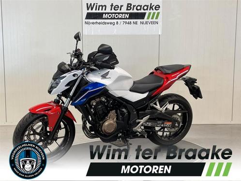 Honda CB 500 F C-ABS (bj 2016), Motoren, Motoren | Honda, Bedrijf, Naked bike, 12 t/m 35 kW, 2 cilinders, Minimaal motorrijbewijs A2