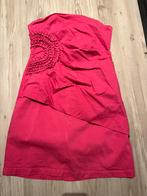 (193) Roze strapless jurk. Maat M., Maat 38/40 (M), Ophalen of Verzenden, Zo goed als nieuw, Roze