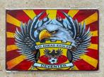 Vintage 'Go Ahead Eagles' metalen bord formaat 20x30 cm, Verzenden, Nieuw, Overige binnenlandse clubs, Poster, Plaatje of Sticker