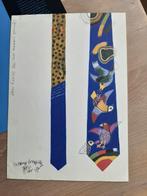 orig. litho print Corneille, society Shop nog in de map 1987, Ophalen of Verzenden