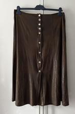 🍁Leuke bruine imitatie leren rok van Caroline Biss 44, Kleding | Dames, Rokken, Bruin, Verzenden, Maat 42/44 (L), Gedragen