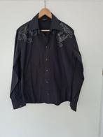 Doramafi western/country overhemd maat M zwart, Zwart, Doramafi, Gedragen, Halswijdte 39/40 (M)