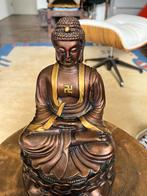 Brons Buddha beeld, Ophalen of Verzenden, Zo goed als nieuw