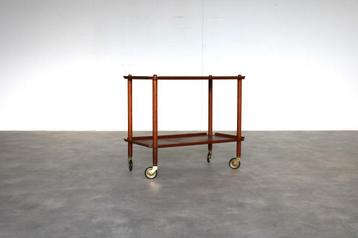 vintage sidetable | bijzettafel | trolley | Hundevad beschikbaar voor biedingen
