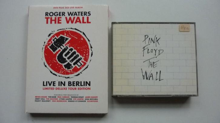 PINK FLOYD - The Wall (1979 Harvest UK, 2CD SET) dvd, Cd's en Dvd's, Cd's | Pop, Zo goed als nieuw, 1960 tot 1980, Boxset, Ophalen of Verzenden