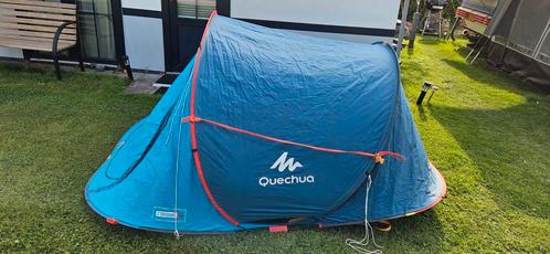 Quechua Decathlon 2 Seconds EASY popup tentje 2 personen, Caravans en Kamperen, Kampeeraccessoires, Zo goed als nieuw, Ophalen of Verzenden