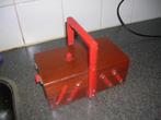 brocant houten naaidoosje  20x16hoog x11, Antiek en Kunst, Ophalen