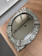 Antieke Venetiaanse spiegel 19e eeuw, Antiek en Kunst, Antiek | Spiegels, Minder dan 100 cm, Ophalen of Verzenden