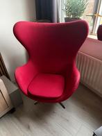 Rode Egg chair, Ophalen, Zo goed als nieuw, Metaal