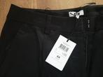Nieuwe zwarte broek (satijnlook), maat 44, WE, Zwart, Maat 42/44 (L), Nieuw