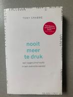 Boek nooit meer te druk, Ophalen of Verzenden, Zo goed als nieuw