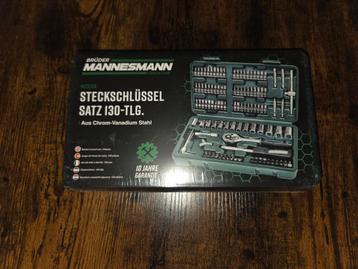 Mannesmann Doppendoos 130-delig - Nieuw! beschikbaar voor biedingen