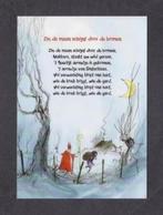 Sinterklaas Zie de Maan schijnt door de Bomen, Zwarte Piet., Verzamelen, Ansichtkaarten | Themakaarten, Feest(dag), Ongelopen