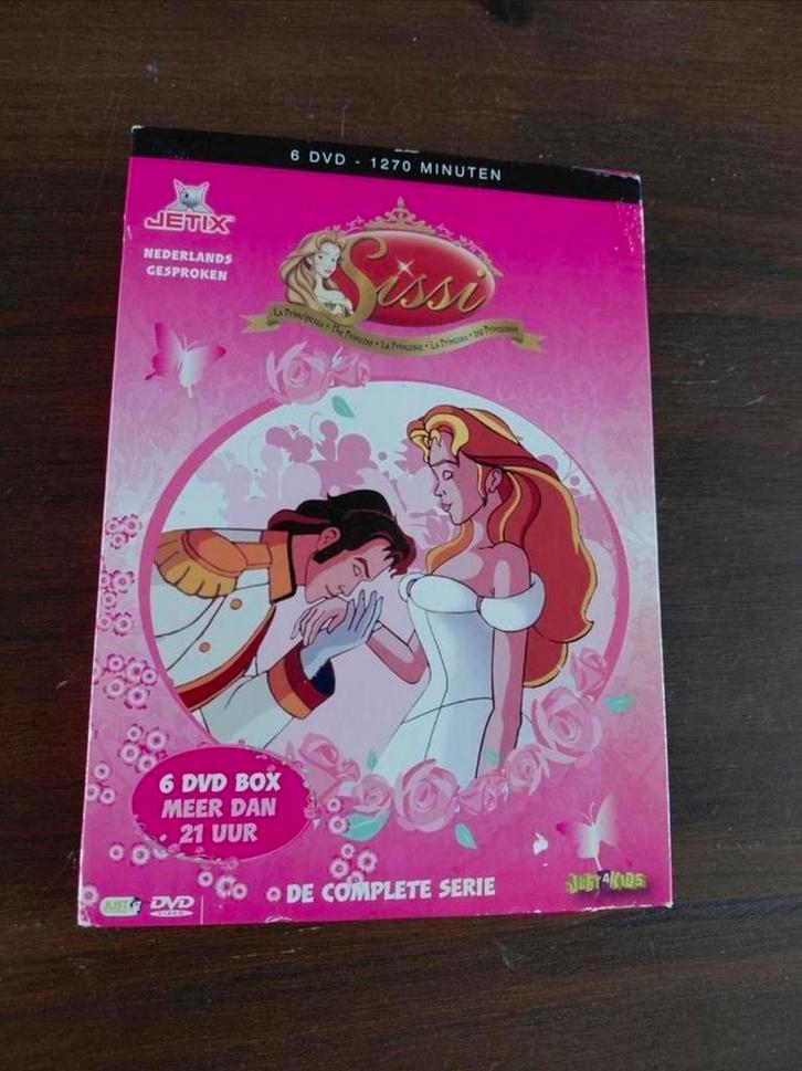 Princess Sissi - De Complete Serie dvd box. Jetix. Fox kids, Cd's en Dvd's, Dvd's | Tekenfilms en Animatie, Zo goed als nieuw