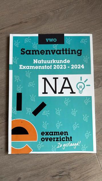 Samenvatting Natuurkunde Examenstof beschikbaar voor biedingen