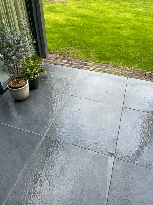 Geoceramica 80x80, Tuin en Terras, Terrasdelen en Vlonders, Gebruikt, Overige materialen, Ophalen
