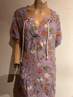 Oui moment jurk maat M origineel zgan geborduurd, Kleding | Dames, Maat 38/40 (M), Paars, Ophalen of Verzenden, Zo goed als nieuw