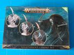 Warhammer Age of Sigmar Nighthaunt + Paint Set 3 T, Met verf, Warhammer, Ophalen of Verzenden, Zo goed als nieuw