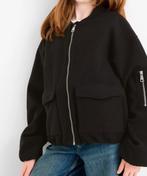 Zwarte jas maat 170 nieuw met kaartje, Kinderen en Baby's, Kinderkleding | Maat 170, Meisje, Nieuw, Ophalen of Verzenden, Onbekend