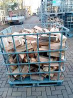 Droog elzen haardhout openhaardhout stookhout, Tuin en Terras, Haardhout, 6 m³ of meer, Ophalen of Verzenden, Elzenhout, Blokken