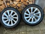 Volvo V70 velgen “Rex” 17 inch Michelin zomer 225 50 R17, Auto-onderdelen, Banden en Velgen, Ophalen, Gebruikt, Banden en Velgen