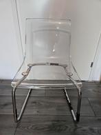 IKEA tobias stoel, transparant., Huis en Inrichting, Stoelen, Ophalen, Zo goed als nieuw, Overige kleuren, Eén