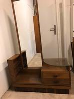 Spiegel meubel, hal spiegel vintage retro, Huis en Inrichting, Woonaccessoires | Spiegels, Ophalen, Rechthoekig, Minder dan 100 cm