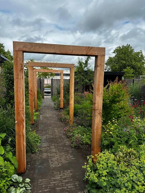 pergola douglas maatwerk overkapping schuur actie, Tuin en Terras, Palen, Balken en Planken, Nieuw, Overige typen, 250 cm of meer