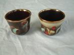 2 gave bloempot Carstens Tonnieshof Germany nr 6, Ophalen of Verzenden