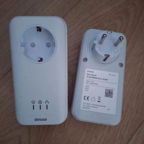 Devolo DVS 650 Draadloze Verbindingsset, Computers en Software, Powerlines, Gebruikt, Ophalen of Verzenden