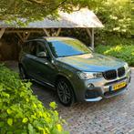 BMW X3 2.0 20I AUT NOV 2016 Grijs, Achterwielaandrijving, 101 €/maand, Zwart, 4 cilinders