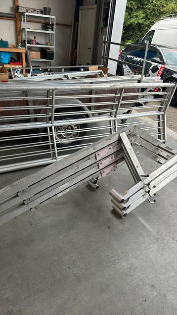 RSS dakrandbeveiliging steiger set van 6 meter beschikbaar voor biedingen