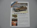 FT 667 FIAT 127 Top. 1979., Ophalen of Verzenden, Zo goed als nieuw, Overige merken