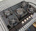 M-System (Boretti) Gas op glas kookplaat 70 cm inbouwkookpla, Gebruikt, Ophalen of Verzenden, Energieklasse A of zuiniger, Inbouw
