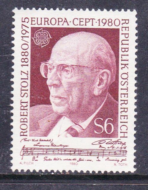 Oostenrijk 1980 pf mi 1652 europa cept, Postzegels en Munten, Postzegels | Europa | Oostenrijk, Postfris, Verzenden