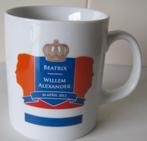 Beker Willem-Alexander - Beatrix (30 april 2013), Ophalen of Verzenden, Zo goed als nieuw, Nederland, Servies