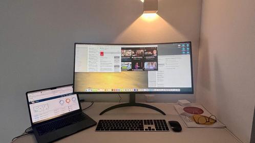 LG UltraWide 34″ Curved Monitor – 34WR50QC ( jan. 2024), Computers en Software, Monitoren, Zo goed als nieuw, 61 t/m 100 Hz, DisplayPort